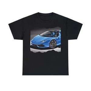 Lamborghini Exotic Lambo Car Gift Men Son Dad Boyfriend T Shirt Tee S M L XL